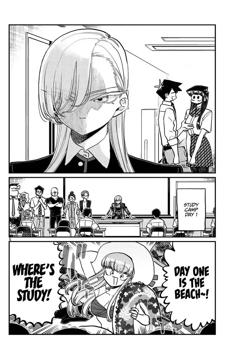 Komi-san wa Komyushou Desu Chapter 380 5